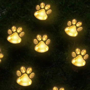 Pattes Lumineuses pour Jardin Féérique, 4 Pièces