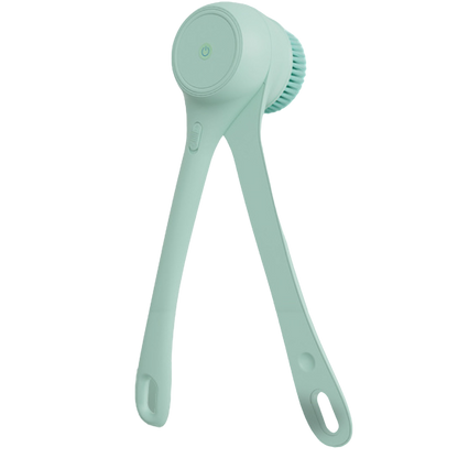 Brosse de Bain Électronique Double Poignée pour Nettoyage Facile