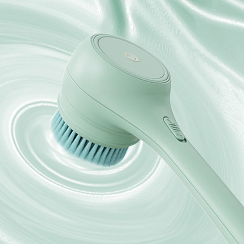 Brosse de Bain Électronique Double Poignée pour Nettoyage Facile