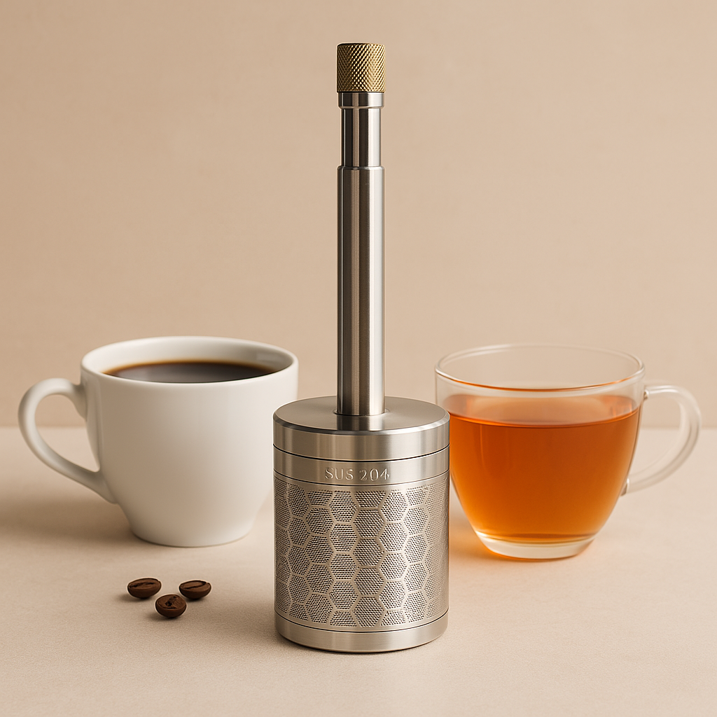 Cafetière Infuseur Nomad en Acier Inoxydable Pressinox