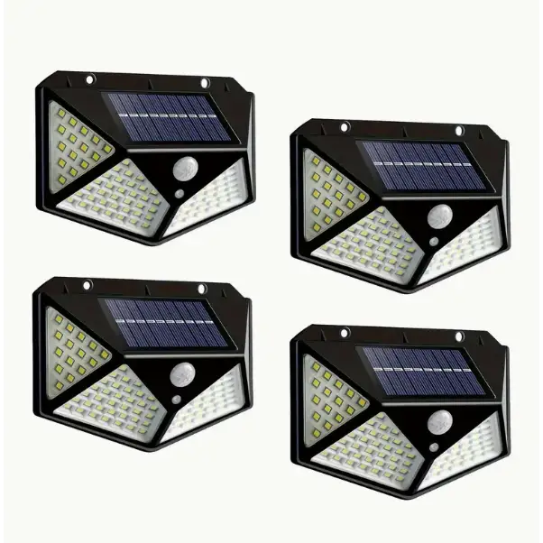 Lampes murales LED solaires étanches