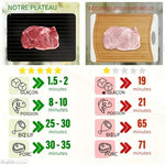 Quick Defrosting Plate for Food