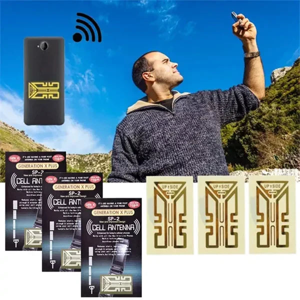 Cell Phone Signal Booster Stickers