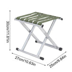 Portable Folding Camp Stool for Outdoors