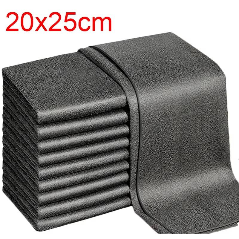 10-Pack Microfiber Cloths for Windows, Car, Kitchen
