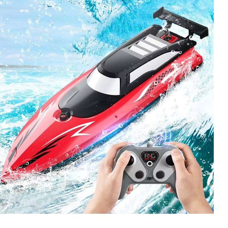 Remote-controlled boat