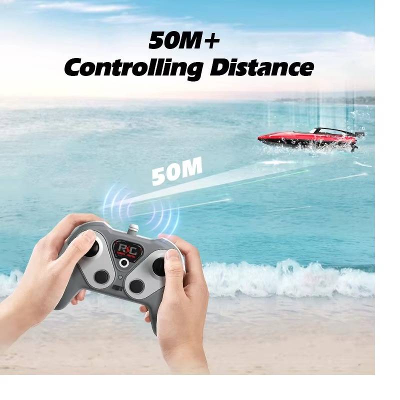 Remote-controlled boat