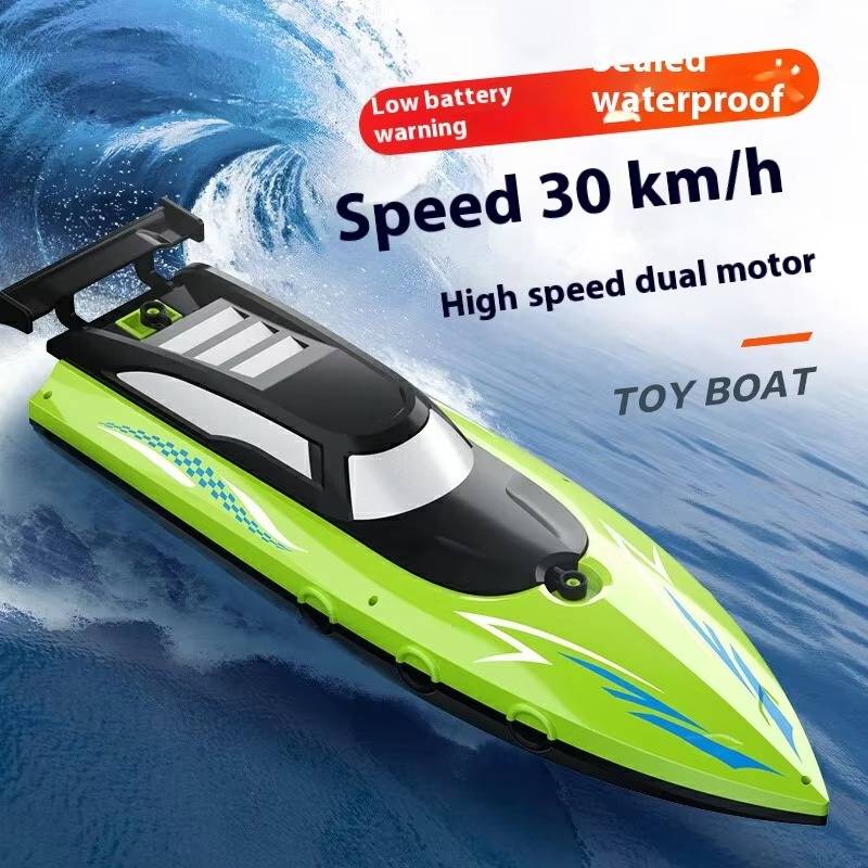 Remote-controlled boat