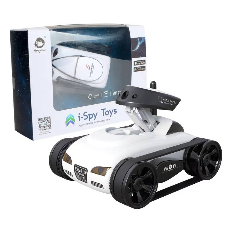 Remote-controlled car with camera