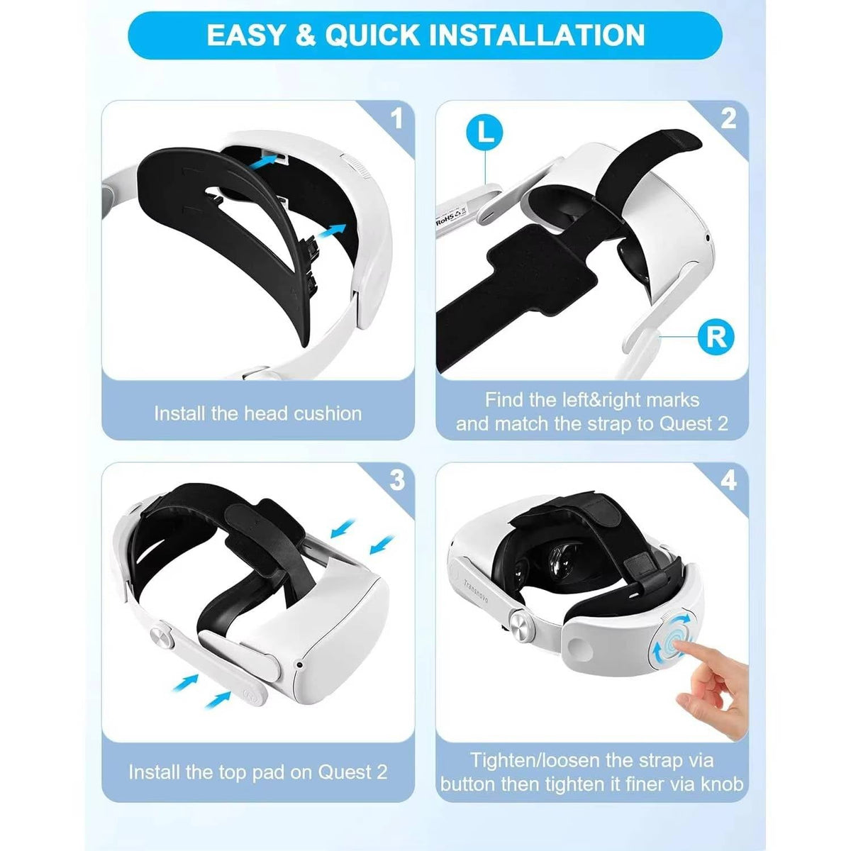 VR head strap