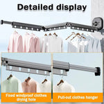 Expandable and Sturdy Fabric Clothes Drying Rack
