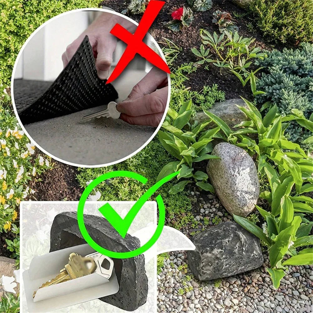 Hidden Key Box for Outside Use