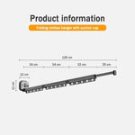 Expandable and Sturdy Fabric Clothes Drying Rack