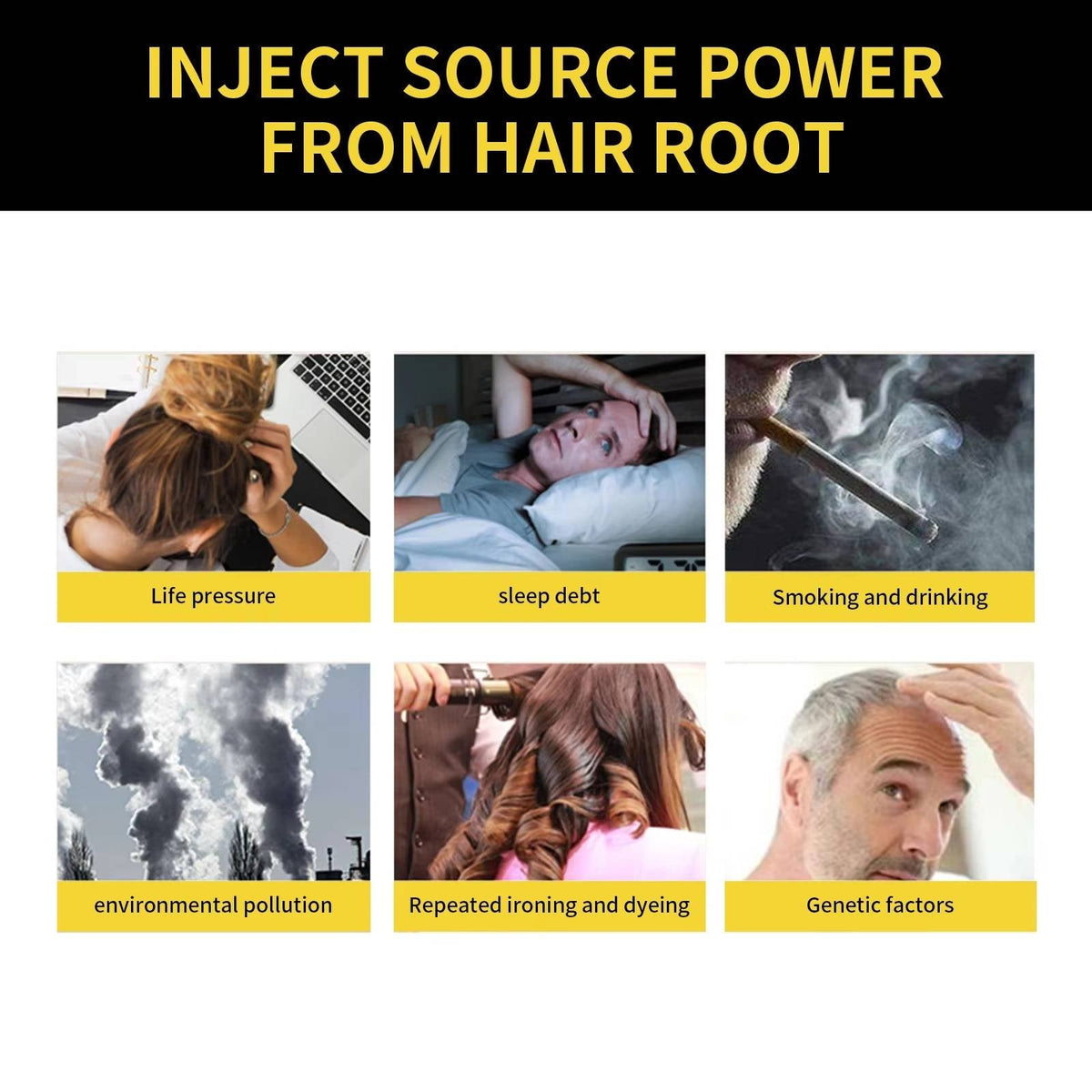 Black Shampoo for Hair Dyeing