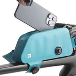 Waterproof bike bag with quick attachment