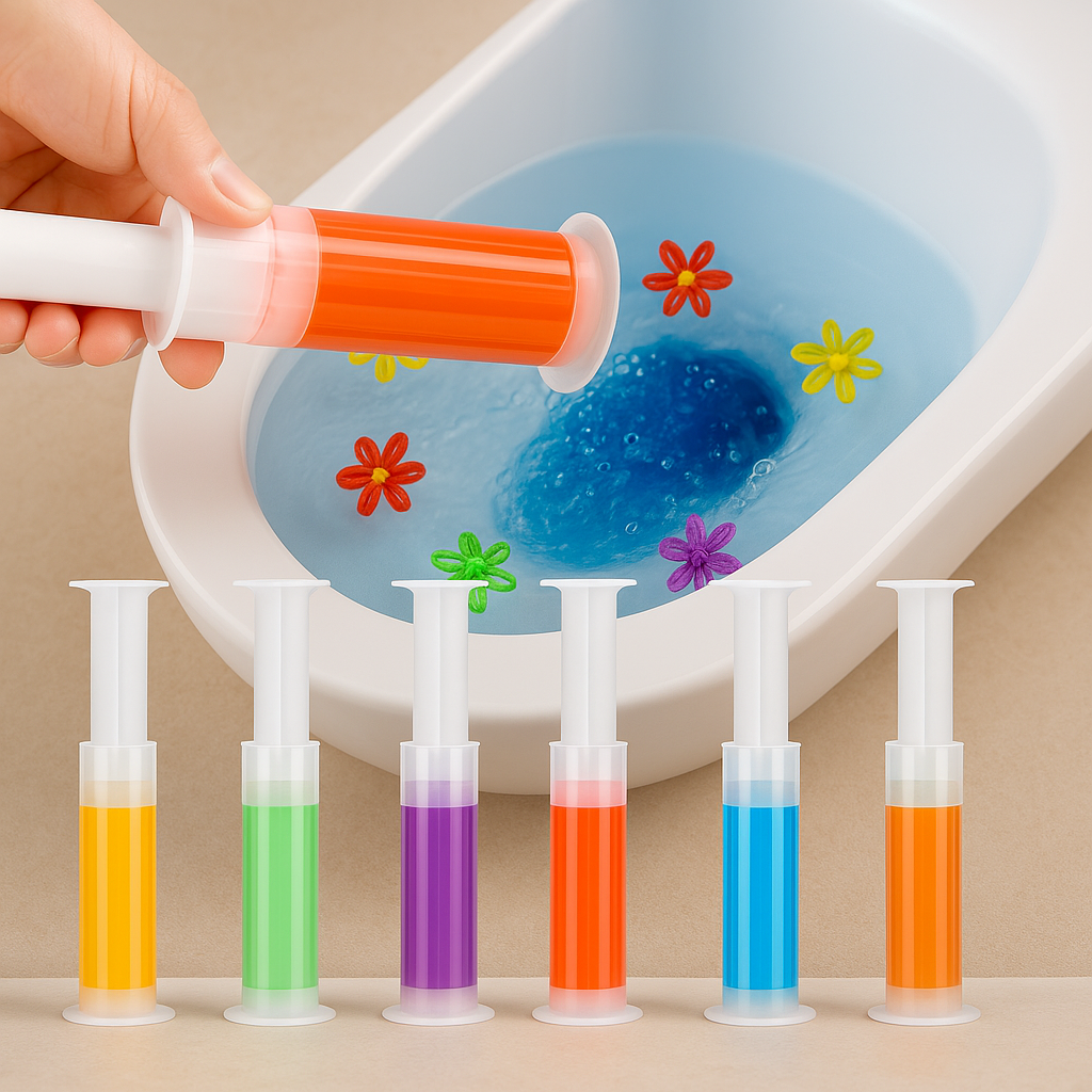 Gel Parfumé Freshloo pour Toilettes Fraîches et Propres