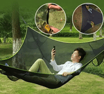 Hamac Extérieur Polyvalent pour Yoga et Relaxation - Durable, Confortable