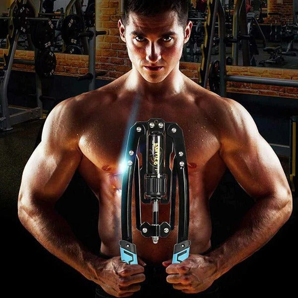 Outil d'exercice hydraulique pour bras et poitrine