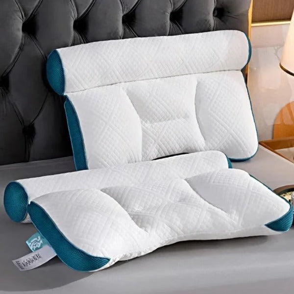 Oreiller Ergonomique Duvet, Confort Cervical, Sommeil Amélioré