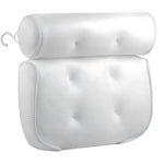 Relaxing bath cushions for head and back