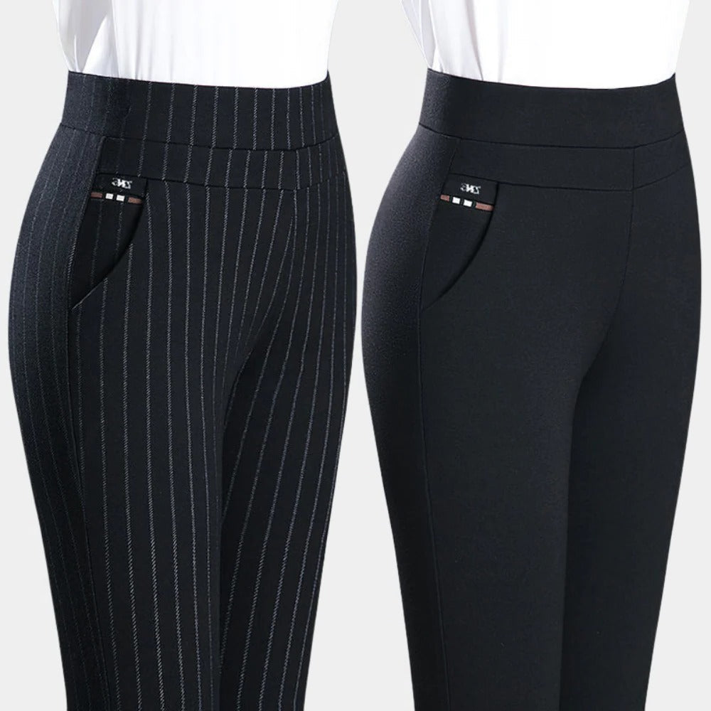 High-Waist Stretch Pants