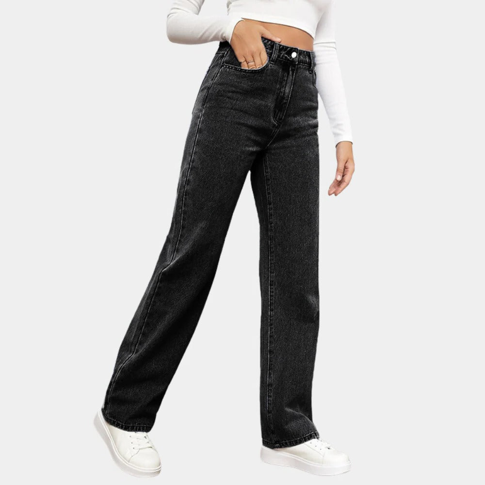 Jeans Baggy Femme Décontractés