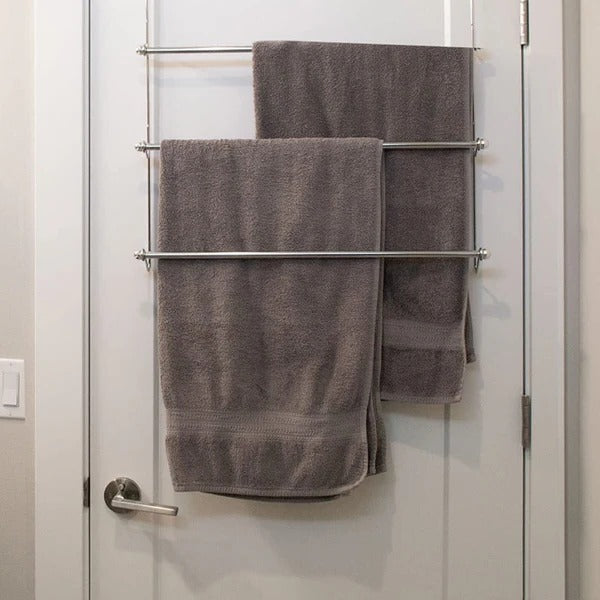 Porte-serviettes suspendu pour salle de bain