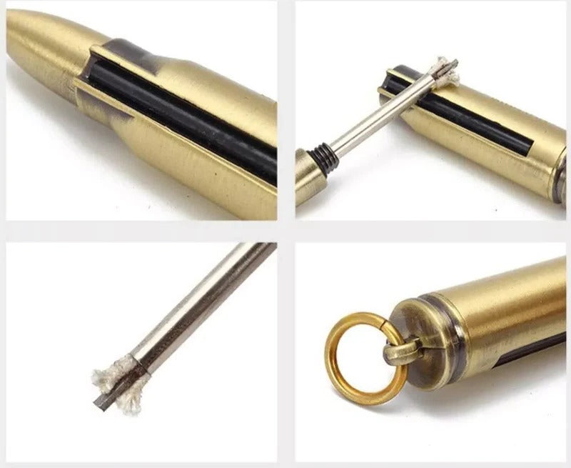 Weatherproof Metal Match - Reusable Camping & Survival Fire Starter