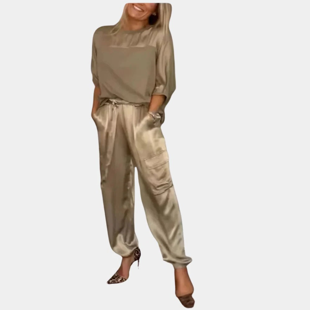 Ensemble deux pièces élégant femme