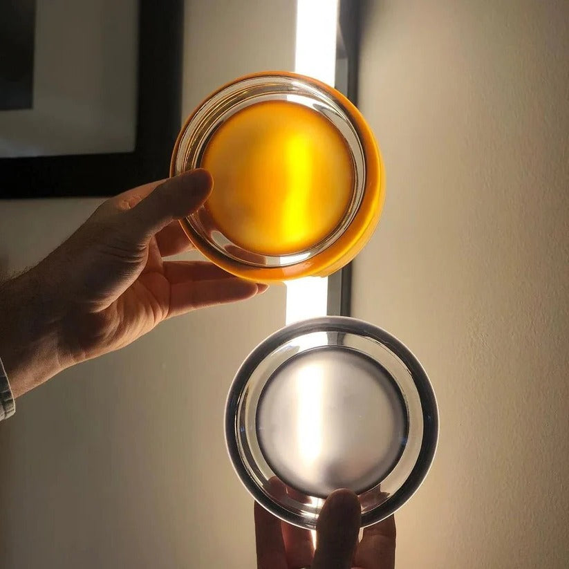 LED Wall Sconce with Textured Glass