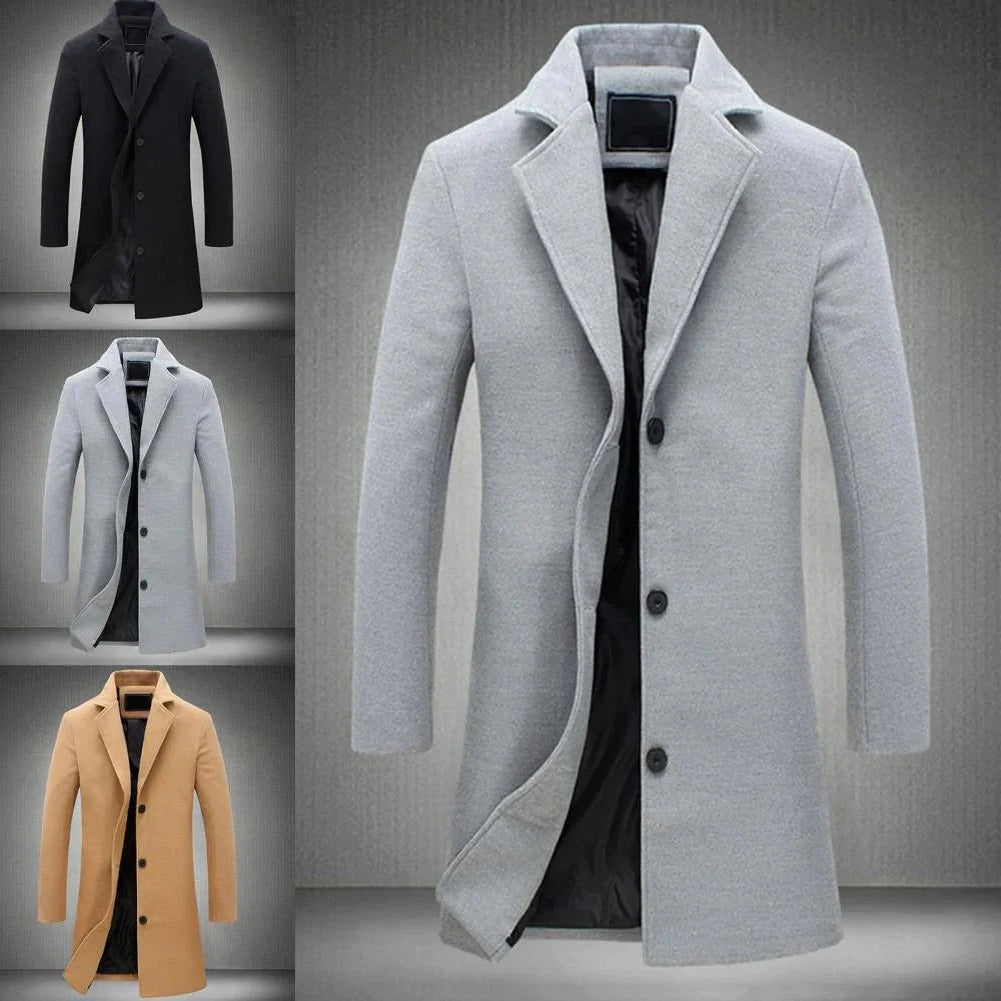 Mens Long Winter Coat