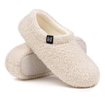 Fleeced Indoor Slipper with Closed Back