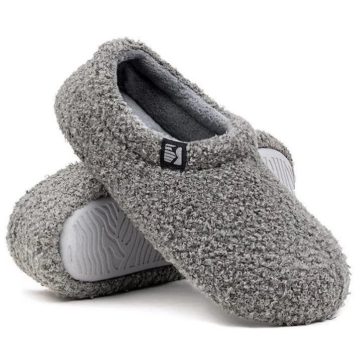 Fleeced Indoor Slipper with Closed Back