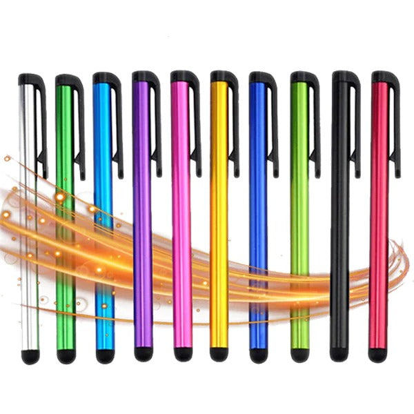 10-Pack Universal Stylus with Soft Rubber Tips
