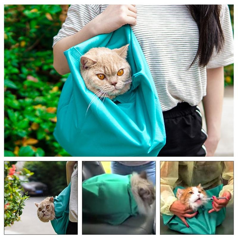 Cat Travel Bag - Secure Kitty Carrier for Travel