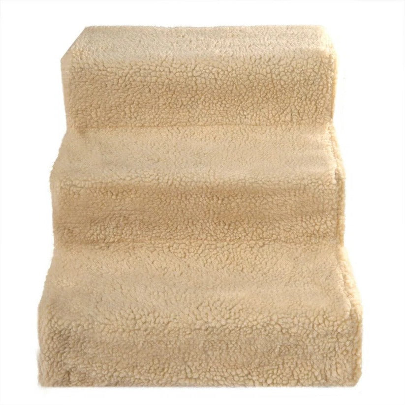 Escalier Portable pour Chien 3 Étapes Lit Haut