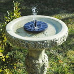 Solar garden fountain - Eco-friendly, gift for gardeners
