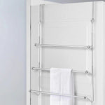 Hanging towel rack for bathroom