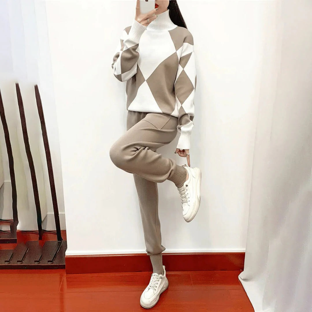 Ensemble pull et pantalon chaud