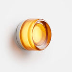 LED Wall Sconce with Textured Glass