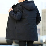 Men's Long Slim Fit Coat