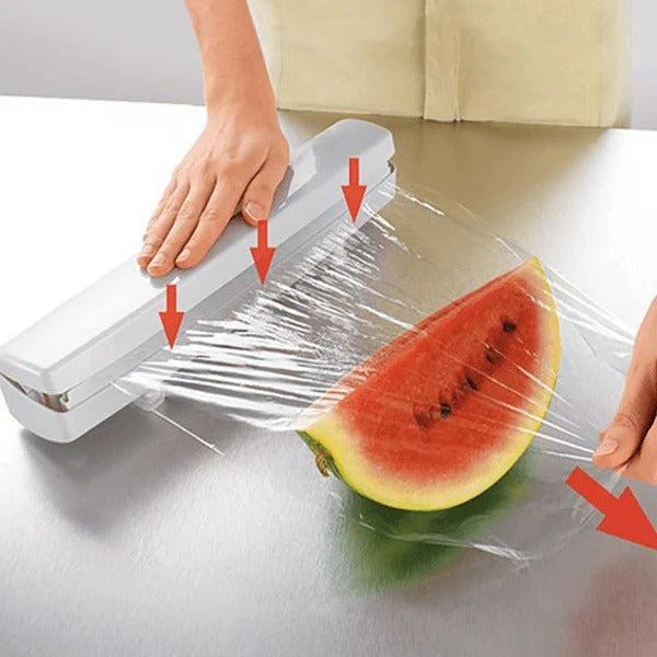 Food Wrap Dispenser - Easy, Neat Use