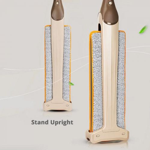 360° Spin Dual-Sided Microfiber Self-Wringing Mop