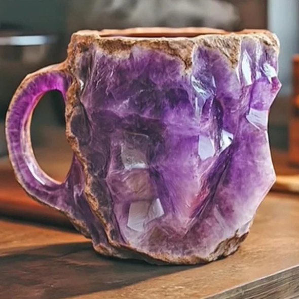Crystal Mineral Coffee Mugs
