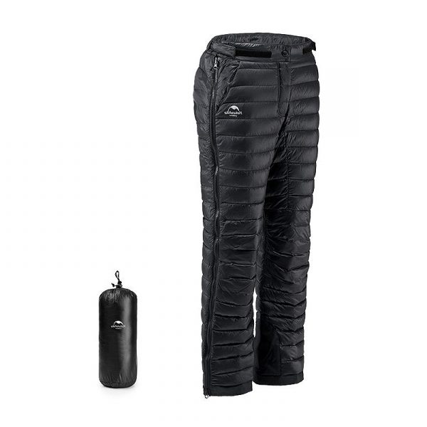 Goose Down Thermal Pants for Camping, Hiking, Skiing