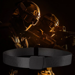 Men's Nylon Canvas Belt with Breathable Webbing