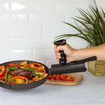 Thermal Support Handle for Kitchen Utensils