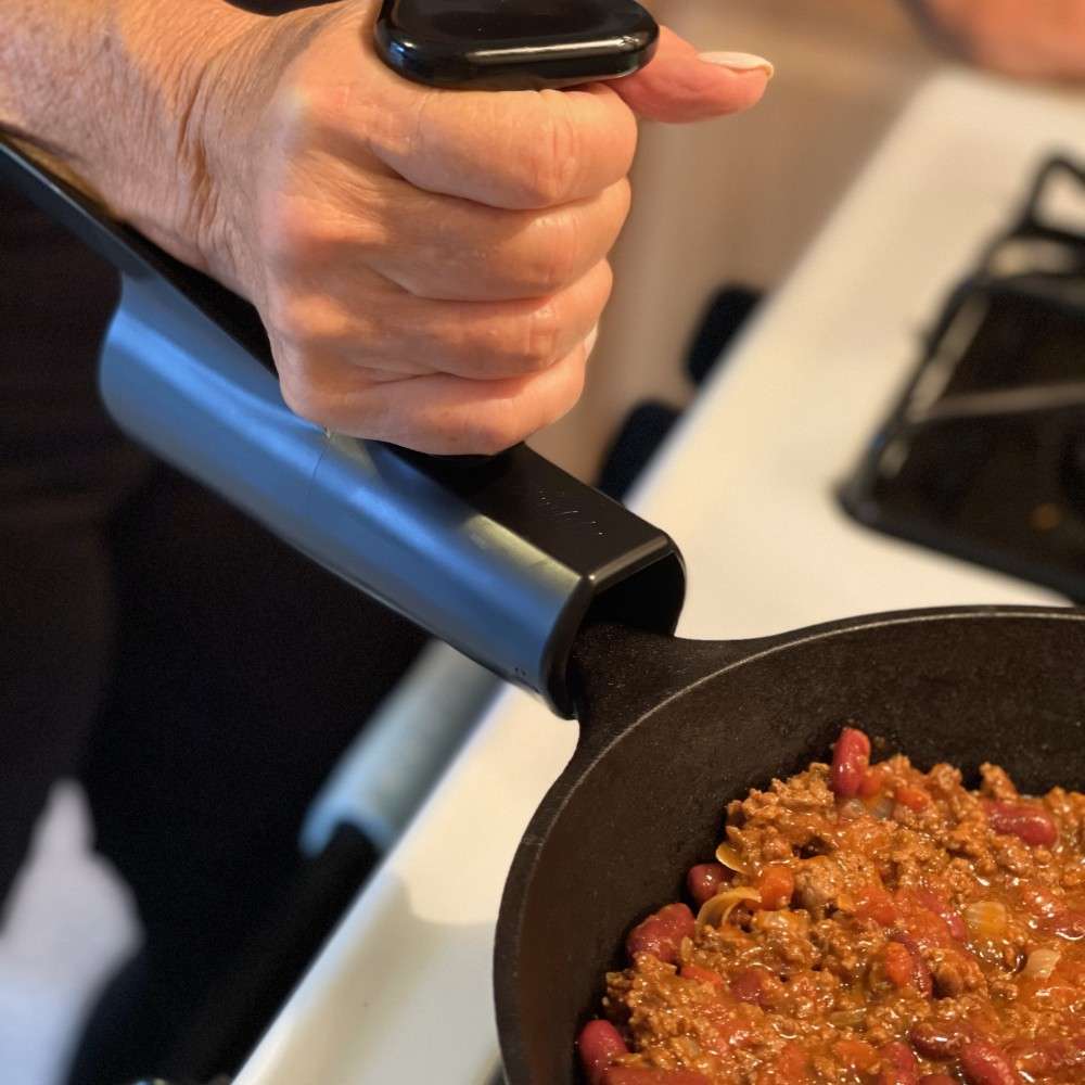 Thermal Support Handle for Kitchen Utensils