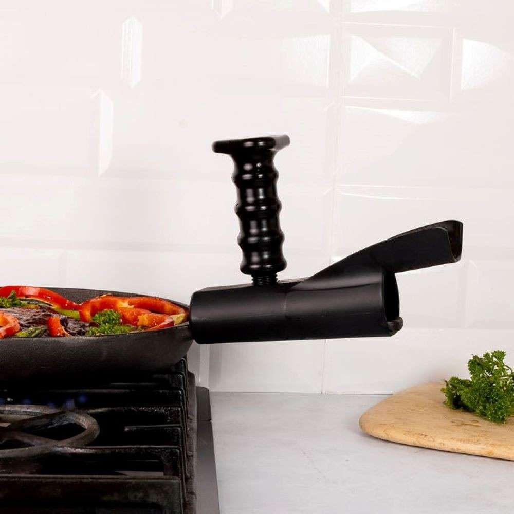 Thermal Support Handle for Kitchen Utensils
