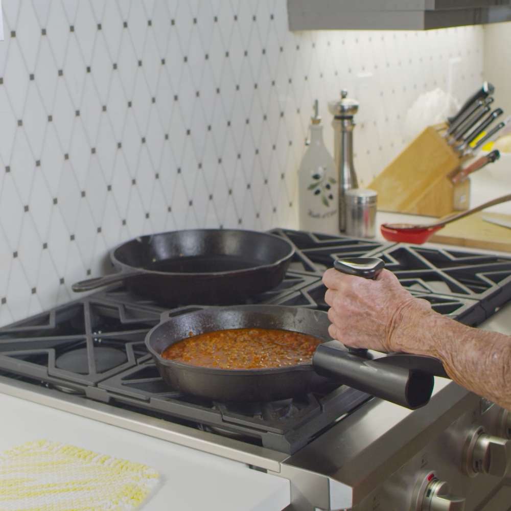 Thermal Support Handle for Kitchen Utensils